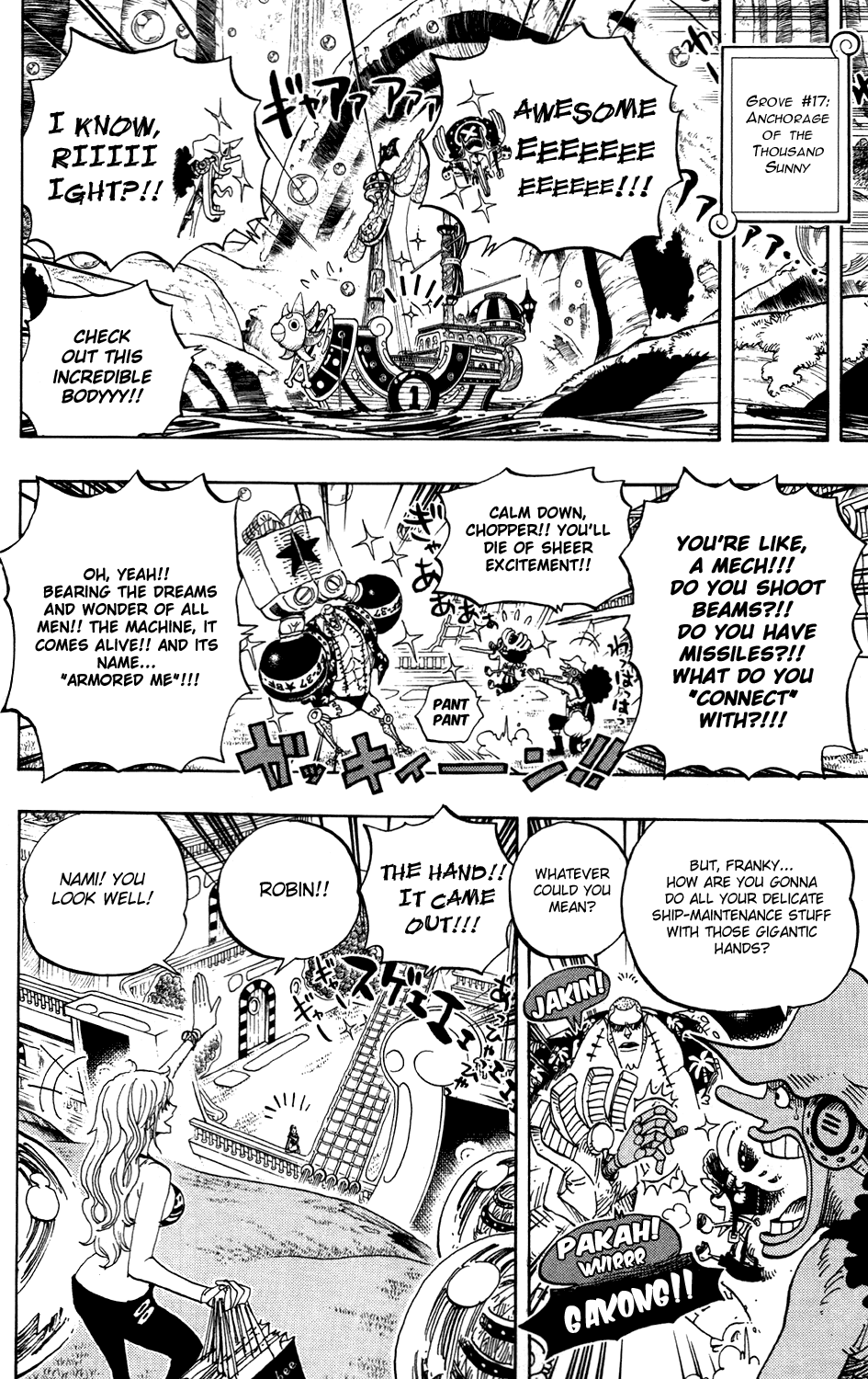 One Piece, Chapter 600 image 15